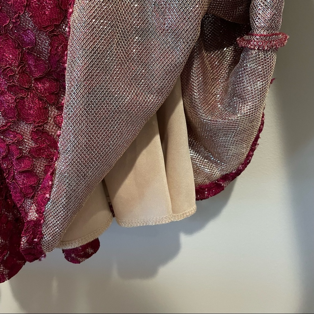 Emerald Sundae Pink Lace Halter Dress - Picture 12 of 14